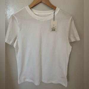 a new day White Short Sleeve T-shirt Medium